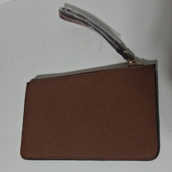 Kate Spade Chocolate Brown Wristlet New - Picture 3 of 5